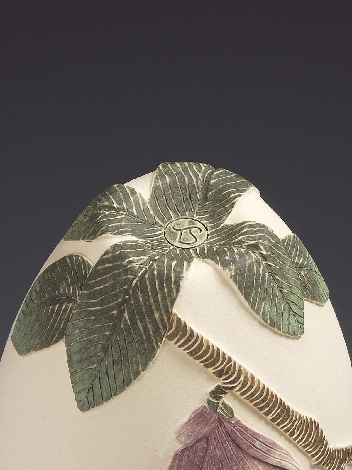 Tiffany Scull, White tailed bumble bee & Magnolia tree SOLD