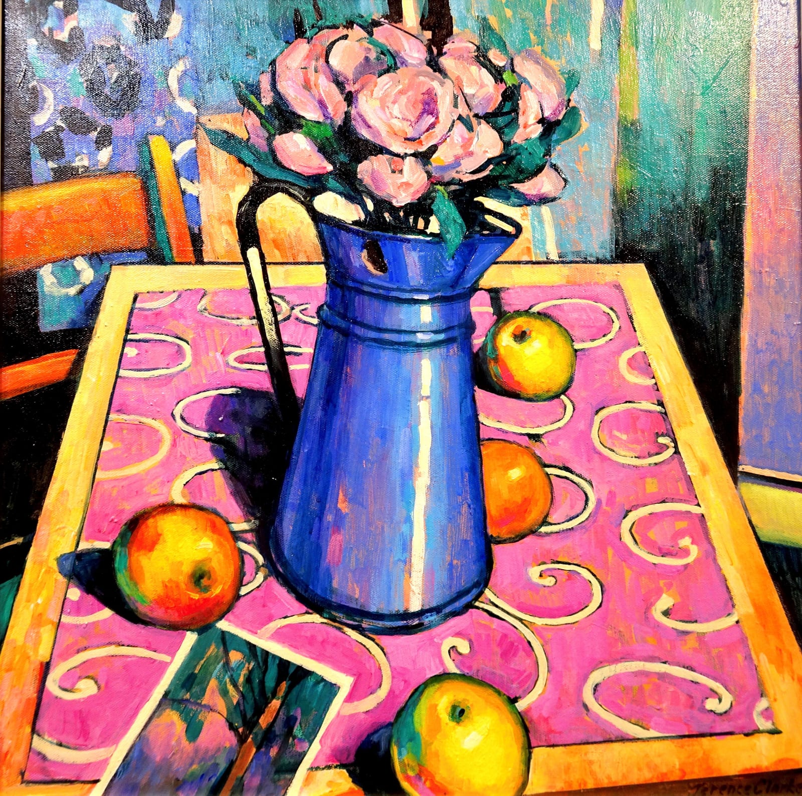 Terence Clarke The Blue Jug John Noott Online Art Gallery