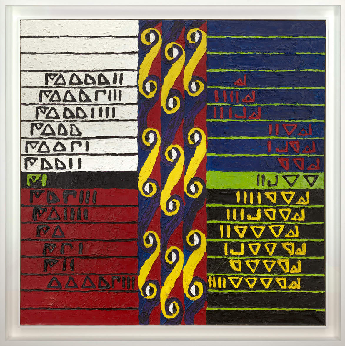 Alfred Jensen, Doric Order, 1962