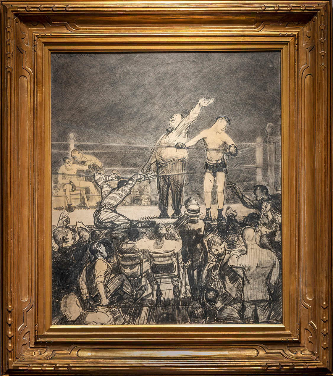George Bellows, Introducing the Champion, 1912