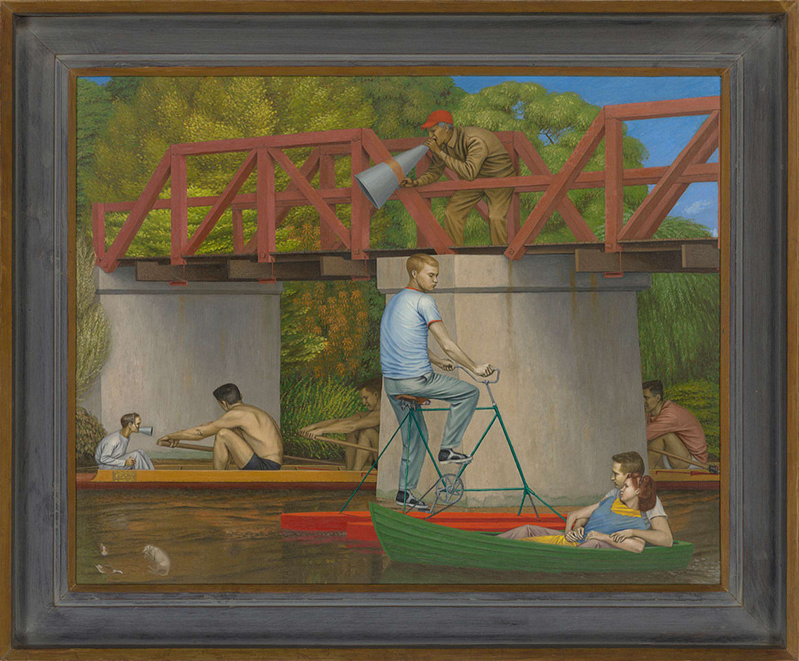 Henry Koerner, The River, 1949