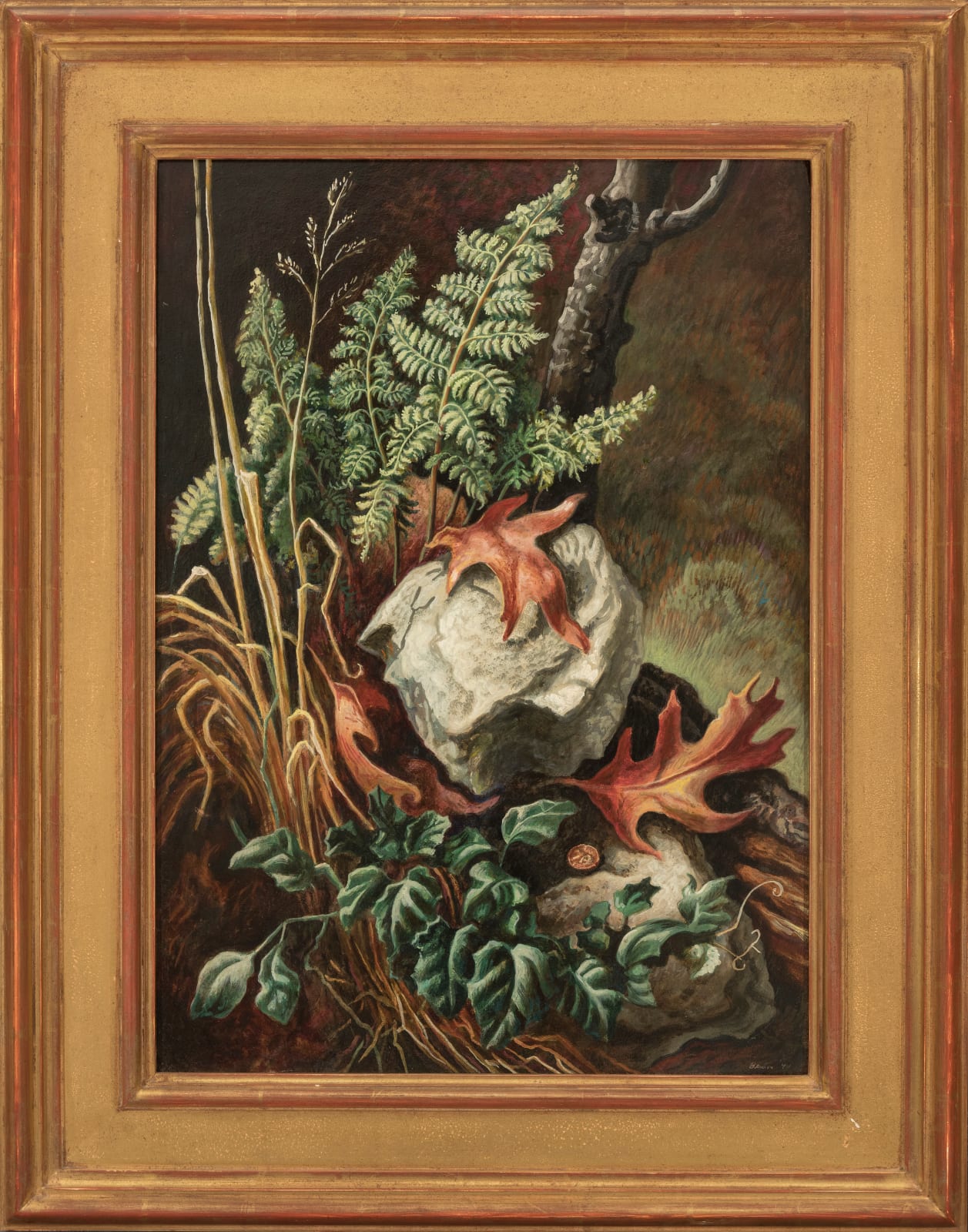 Thomas Hart Benton, Lost Penny, 1939
