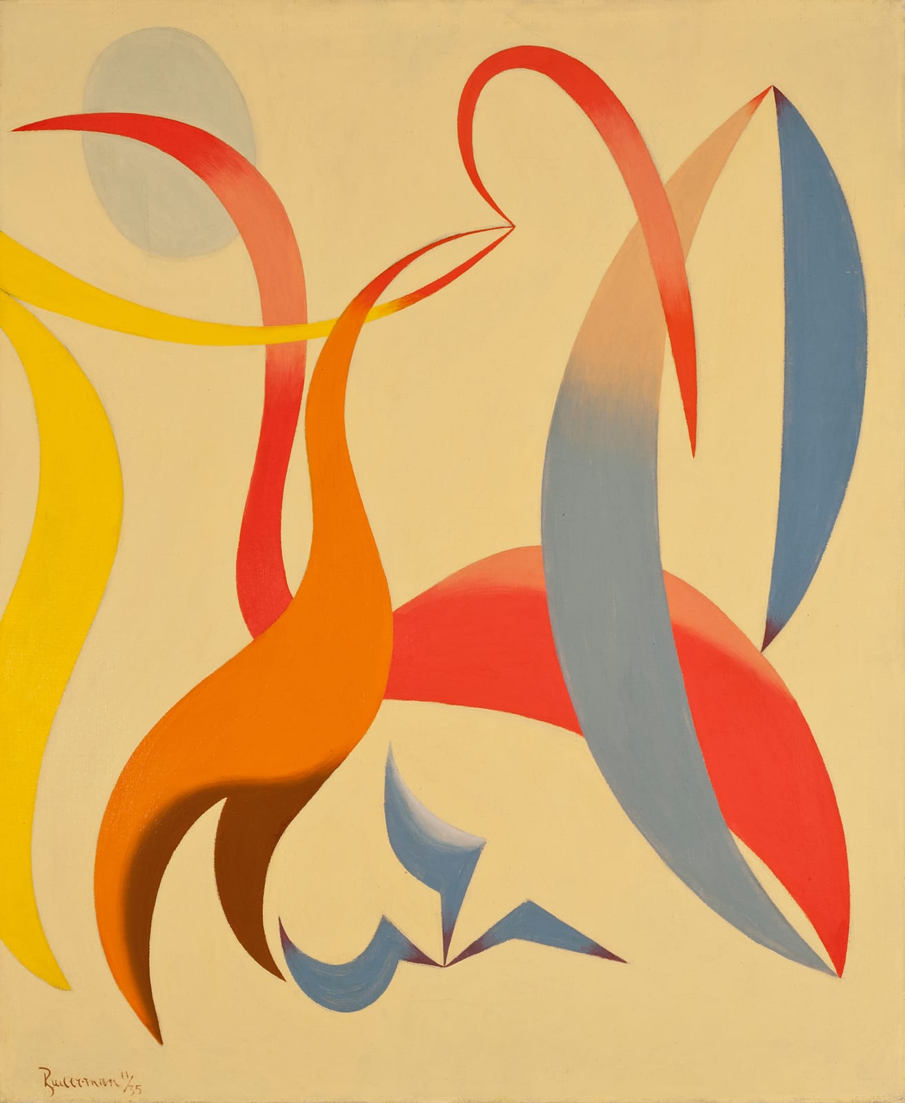 Charles Biederman, Untitled, New York, November 1935