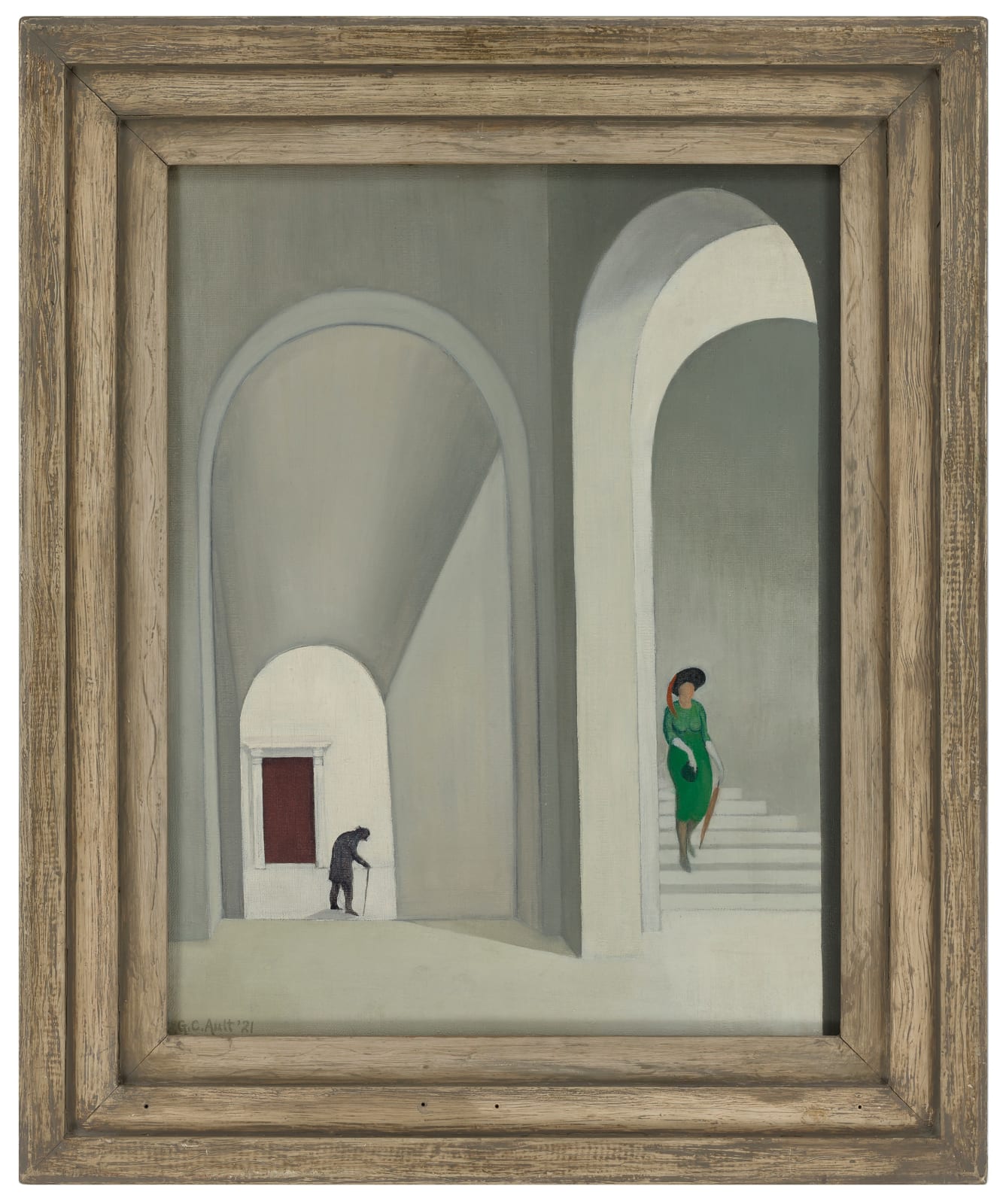 George C. Ault, The Stairway, 1921