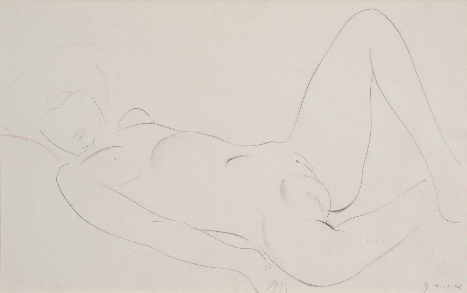 Eric Gill, Nude, 1926