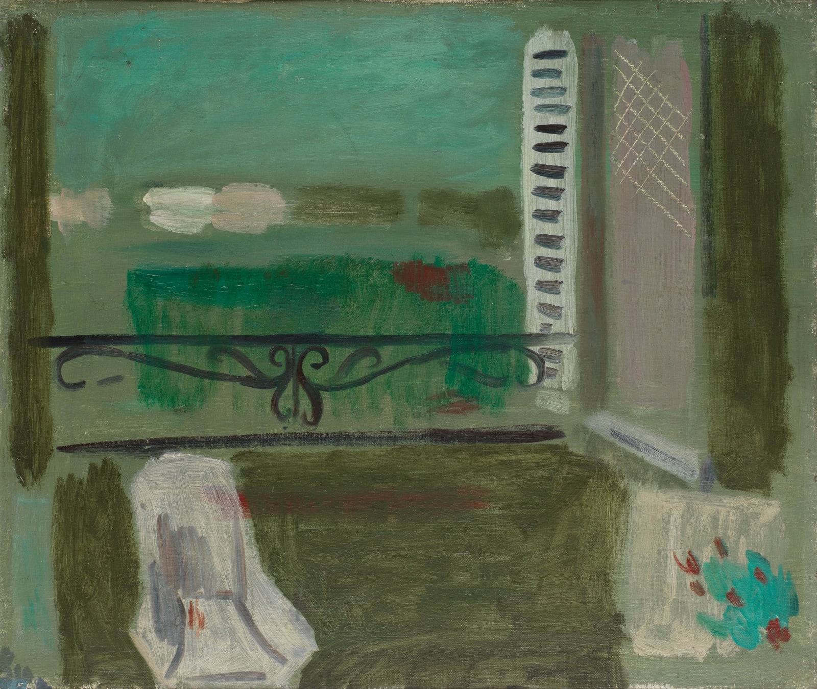 Victor Pasmore, Window Scene, Dieppe, 1932