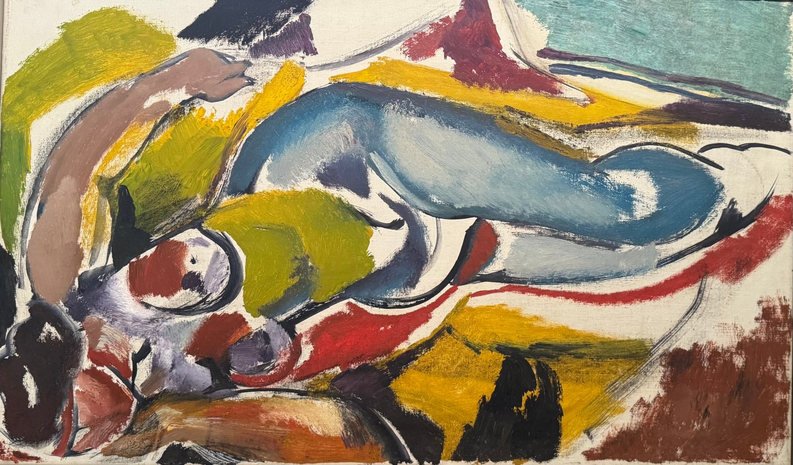 Ivon Hitchens, Reclining Nude, c.1950