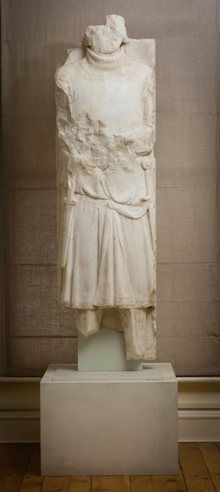 Fragmentary Effigy of a Knight, Possibly Northern Italy, Late 13th/early 14th century