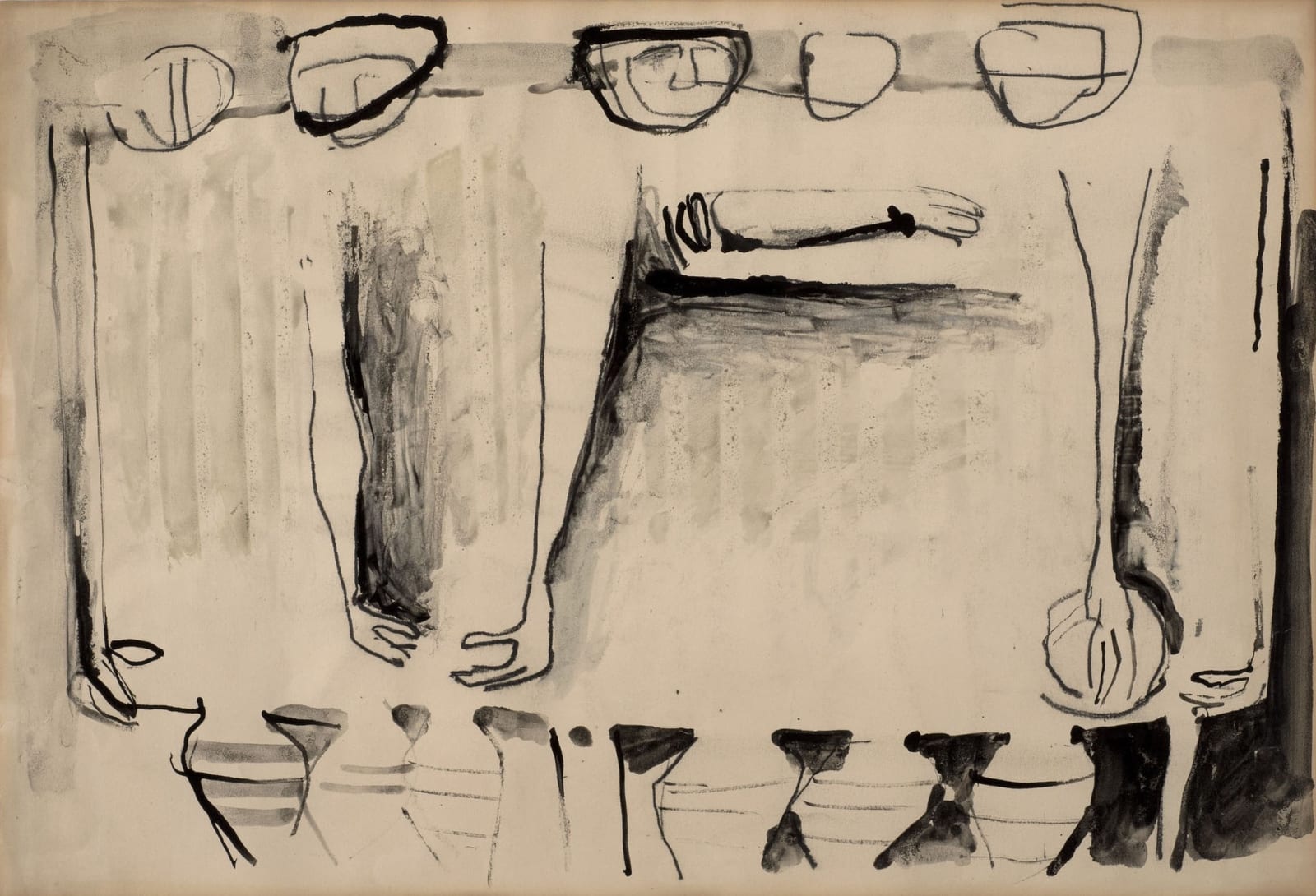 Kenneth Armitage, Footballers, 1953