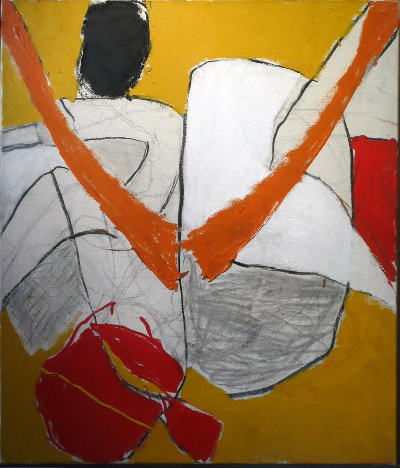 Roger Hilton, Painting (Nude), c.1962