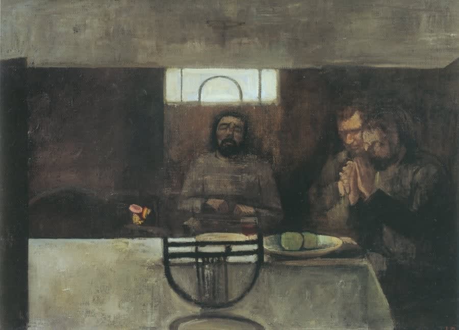 Victor Pasmore, Supper at Emmaeus, 1942-46