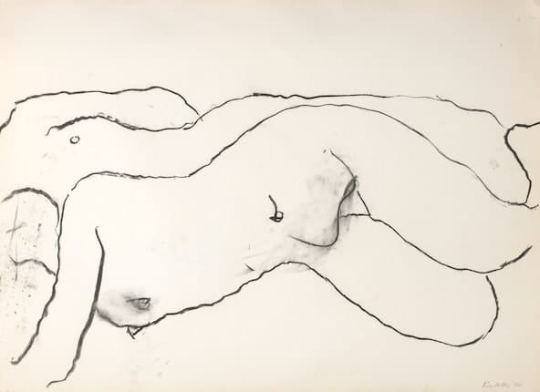 Roger Hilton, Two Nudes, 1970