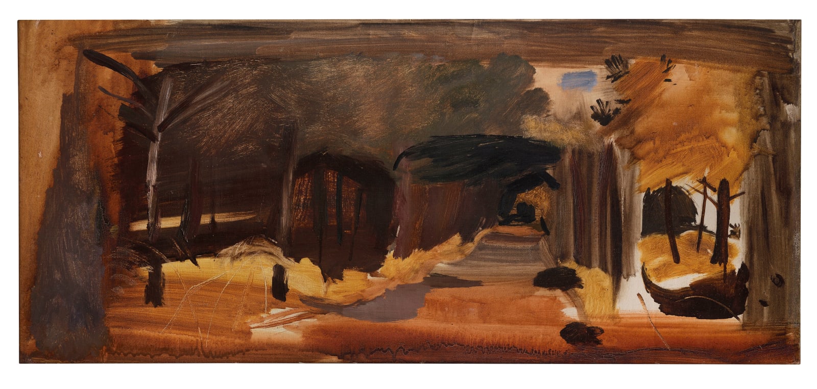 Ivon Hitchens, Winter Walk (Early Series), 1945