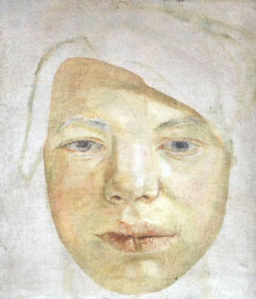 Lucian Freud, Head of Boy, 1953