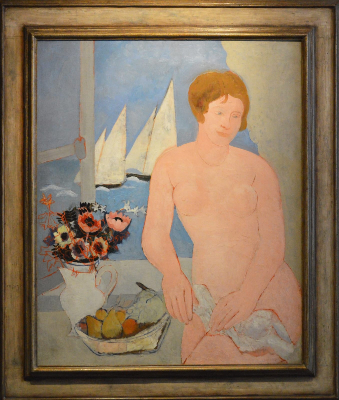Christopher Wood, Nude with Yachts, 1926