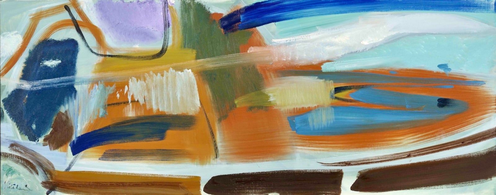 Ivon Hitchens, Sweep of River, 1965