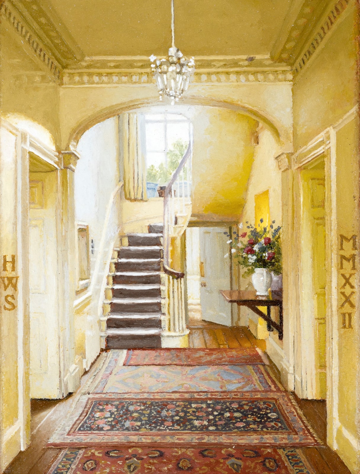 Harry Steen, House in Somerset - staircase, 2022