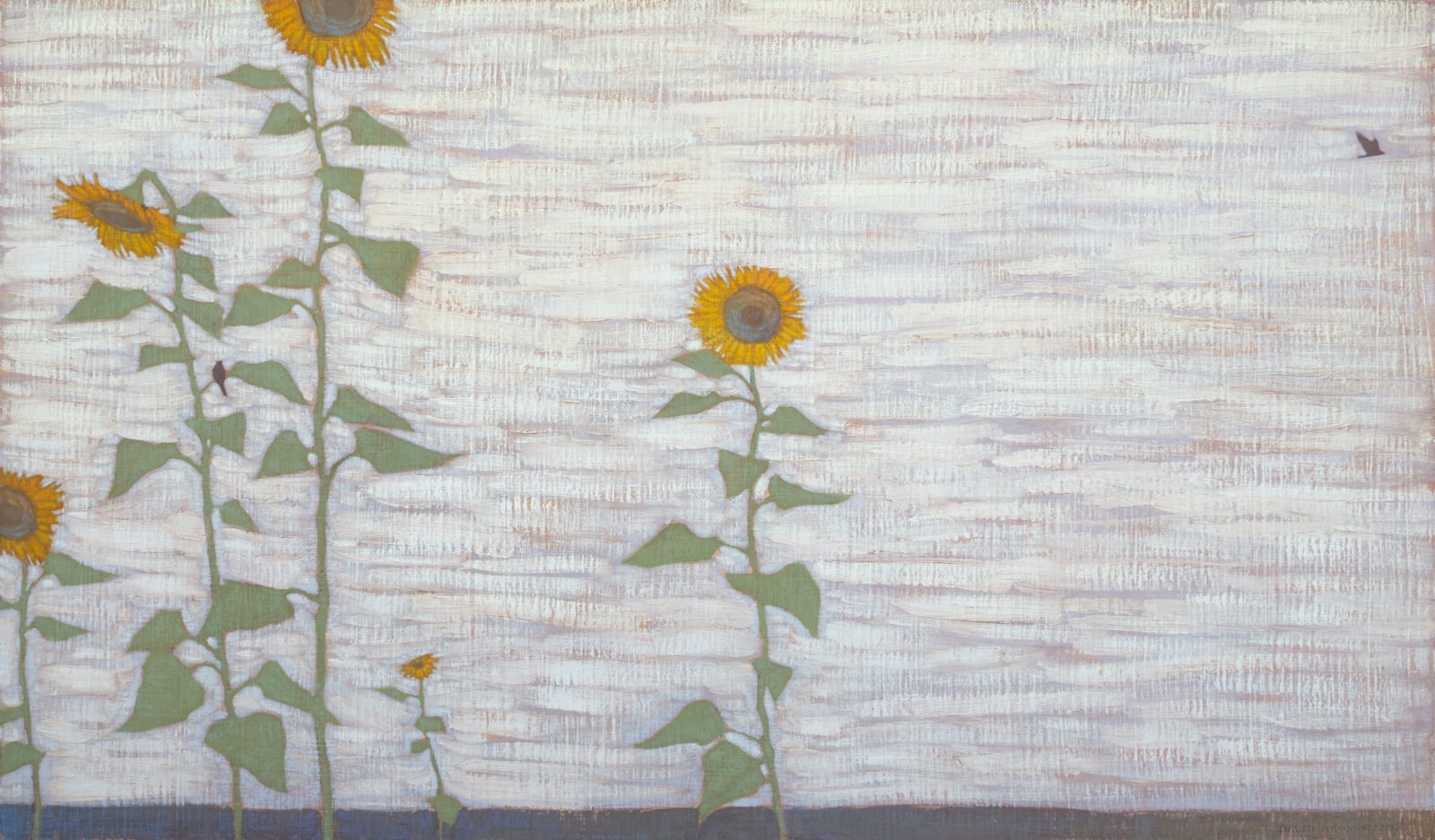 David Grossmann, Late Summer Sunflowers, , 2022