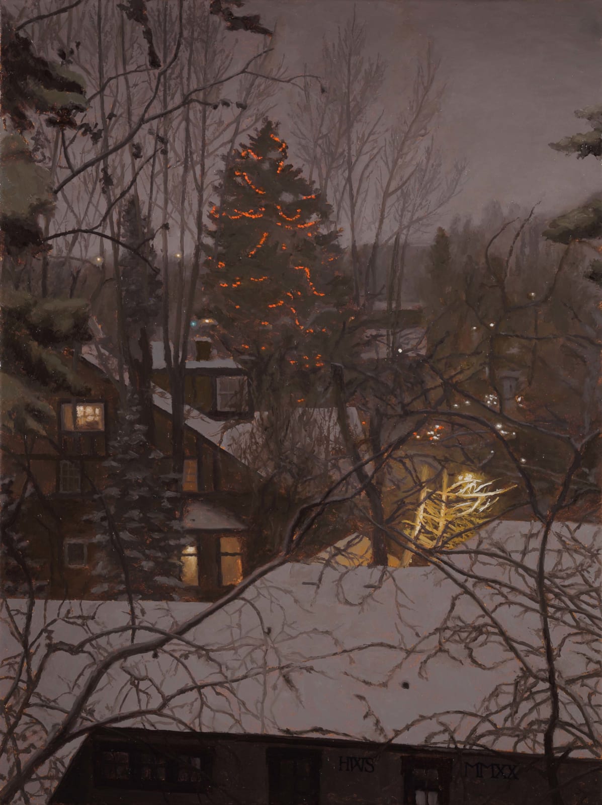 Harry Steen, Christmas Lights down Hill