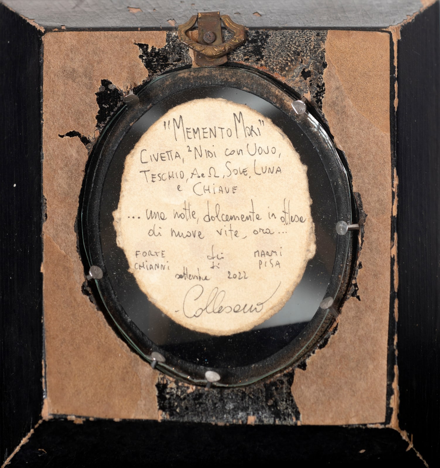 Andrea Collesano, MEMENTO MORI ( HOWL ) , 2022