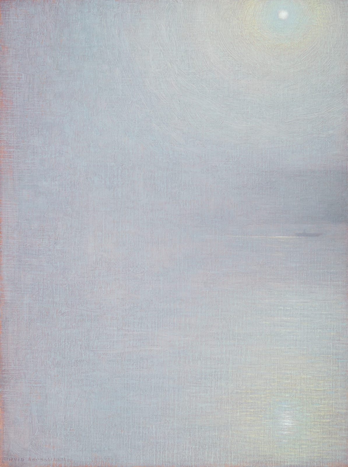 David Grossmann, Through Morning Fog, 2024