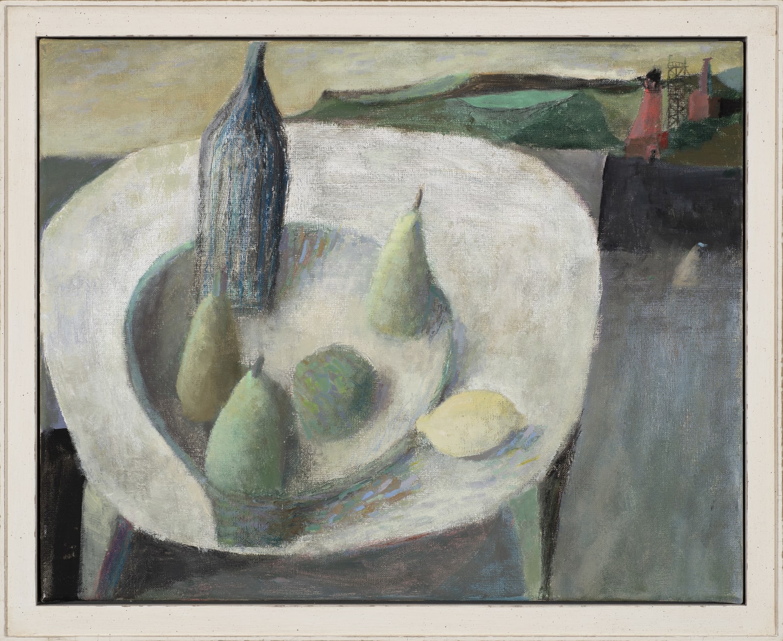 Nicholas Turner, Table with Sail and Lighthouse, 2021