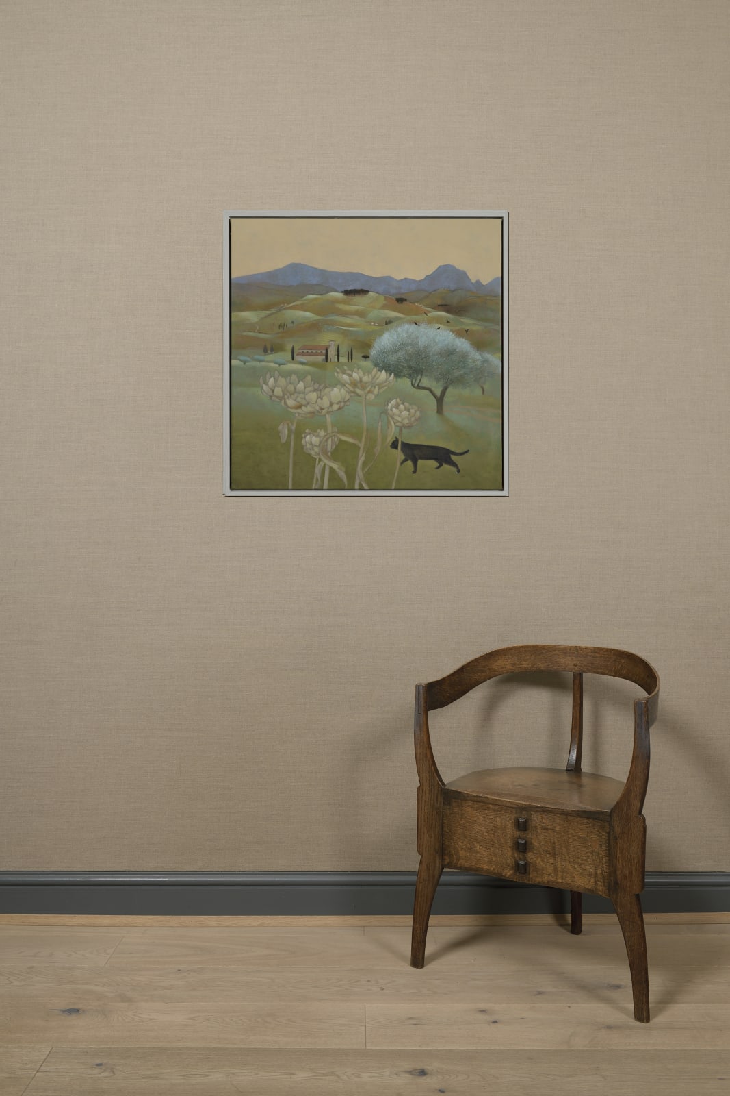 Tom Mabon, Ever darkening tints below the Apennines, 2020