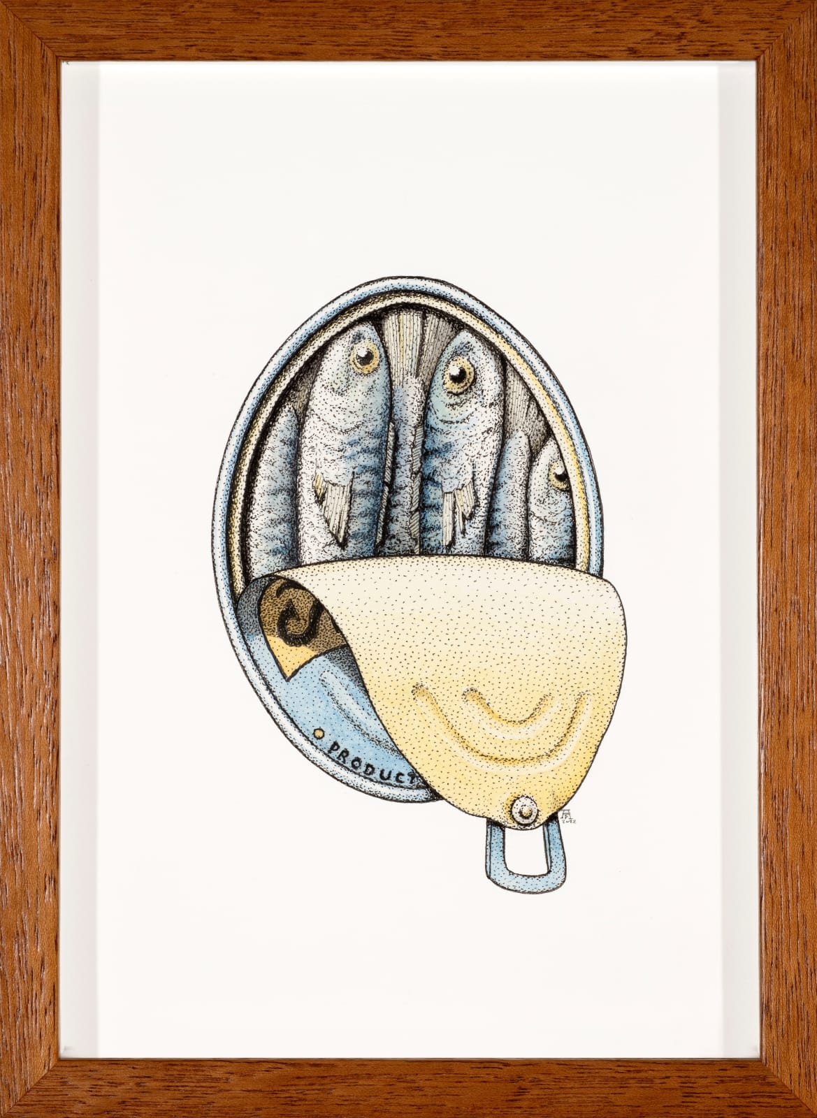 Angus Fisher, Sardine can #6, 2022