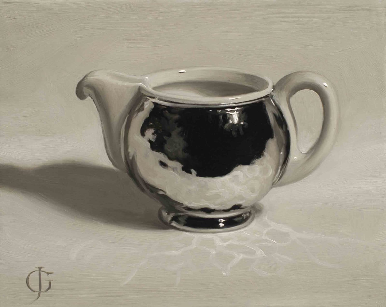 James Gillick, Steel & Ceramic Milk Jug