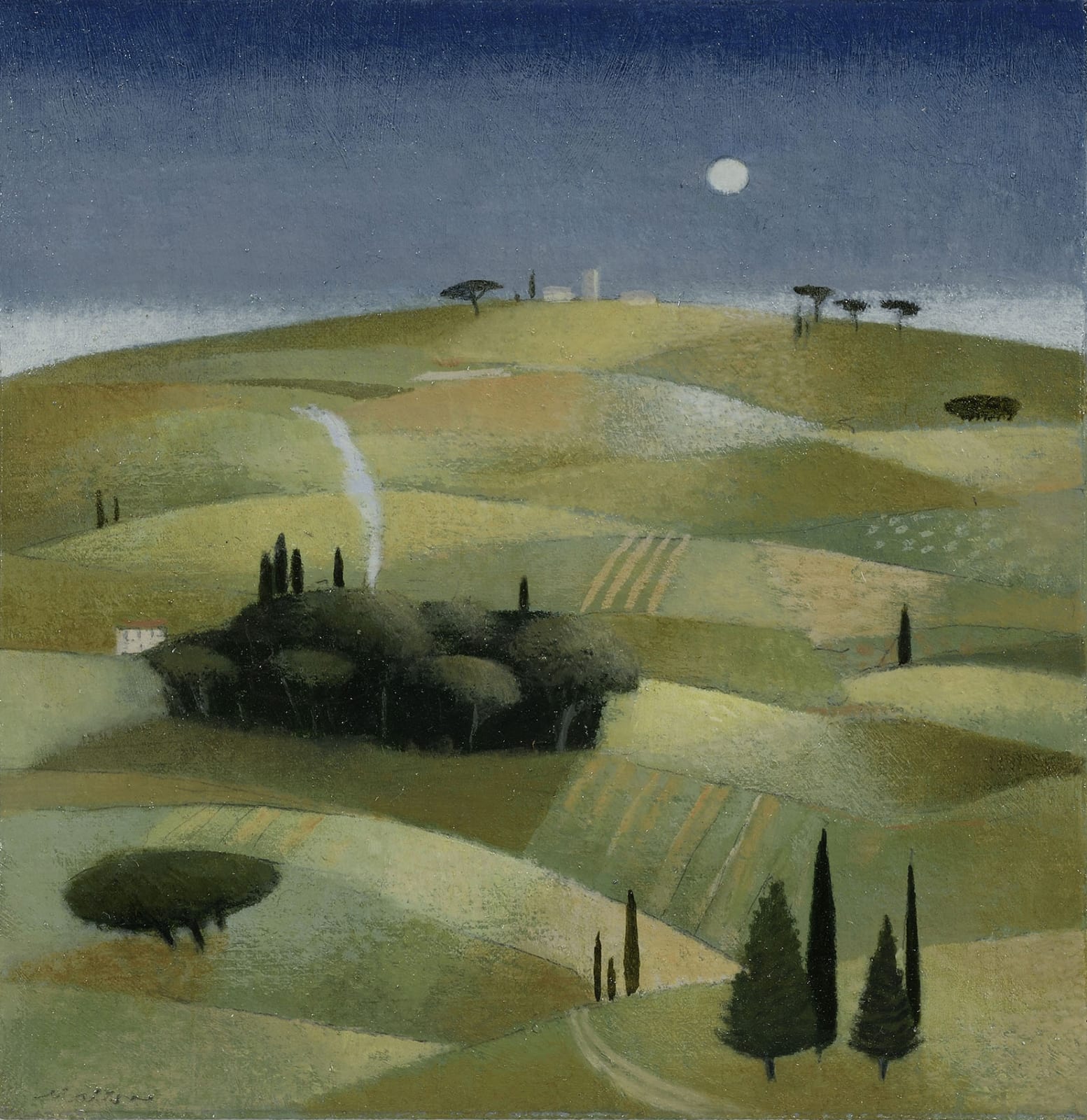 Tom Mabon, Shadows of the Night. Tuscany, 2020