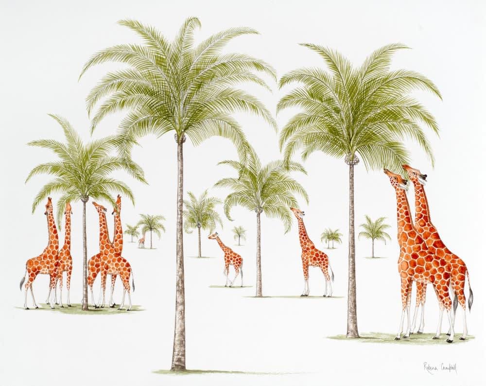 Rebecca Campbell, God Gave The Giraffe A Long Neck So That He Would Not Have To Bend The Palm Tree - Arab Proverb, 2025
