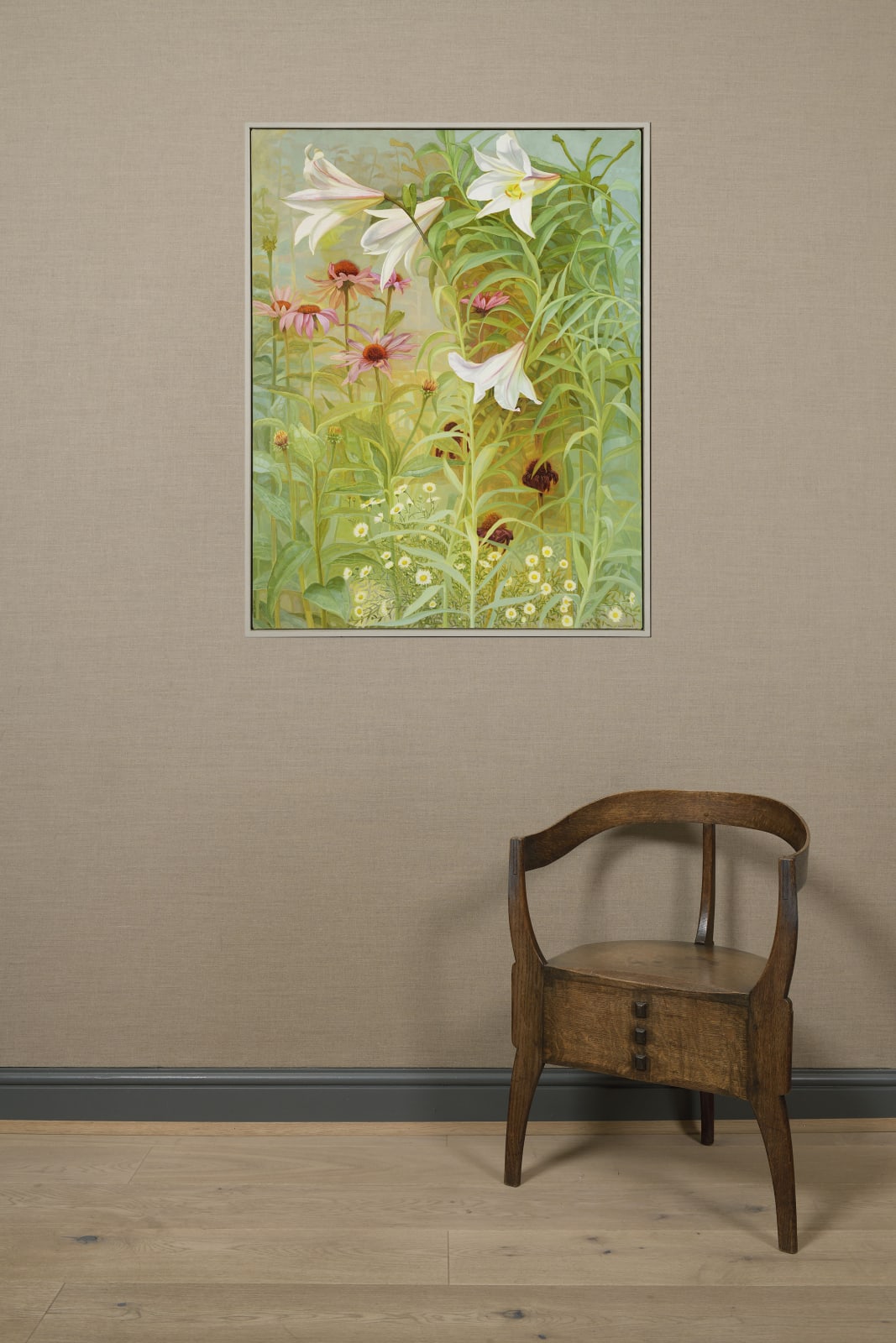 Jane Wormell, Lilies, Echinacea and Daisies