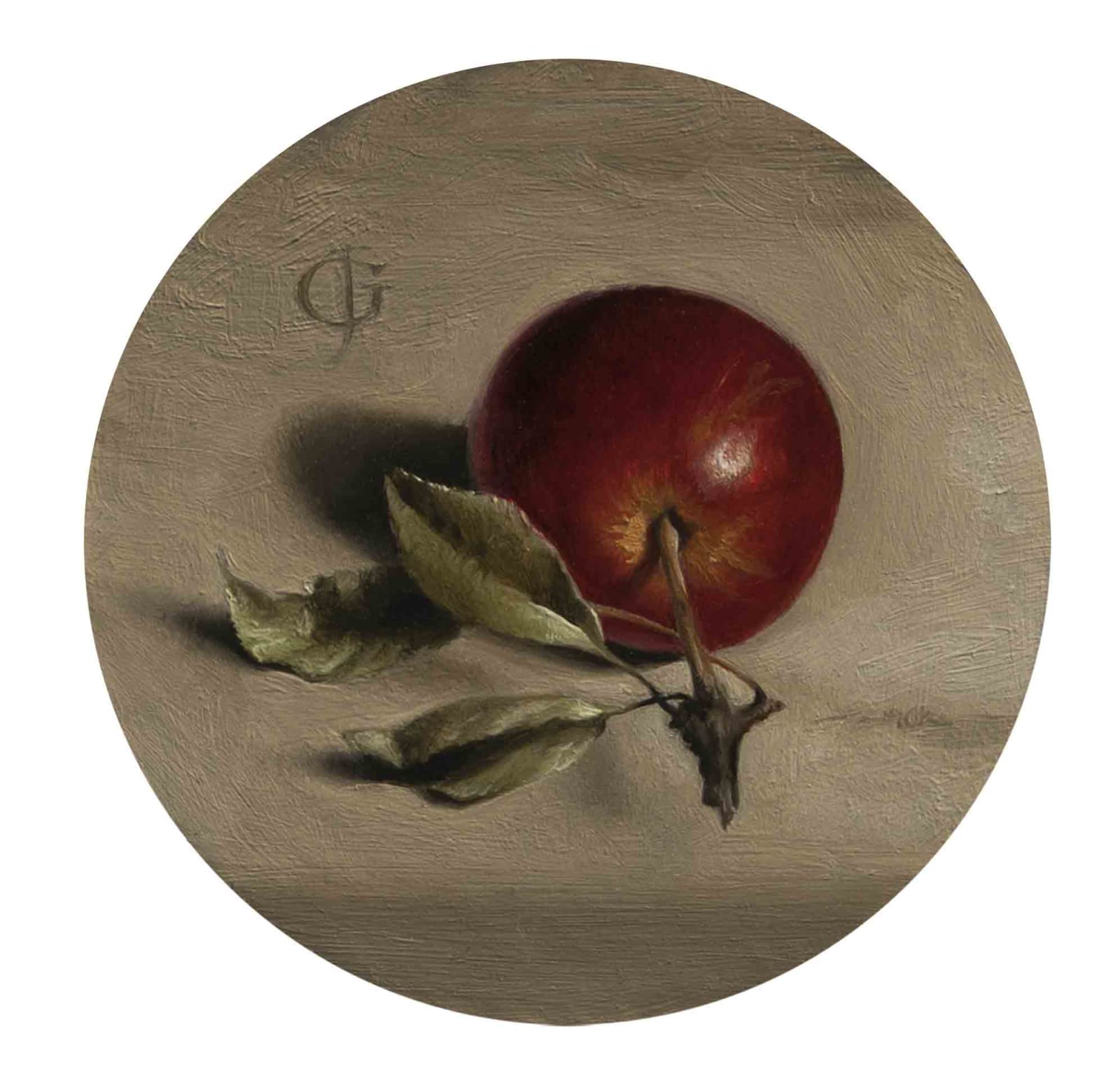 James Gillick, Crab Apple Roundel, 2021