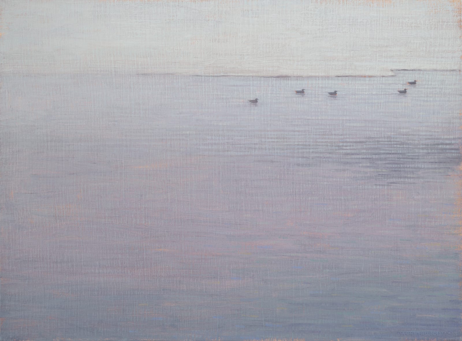 David Grossmann, Early Winter Swim, 2022
