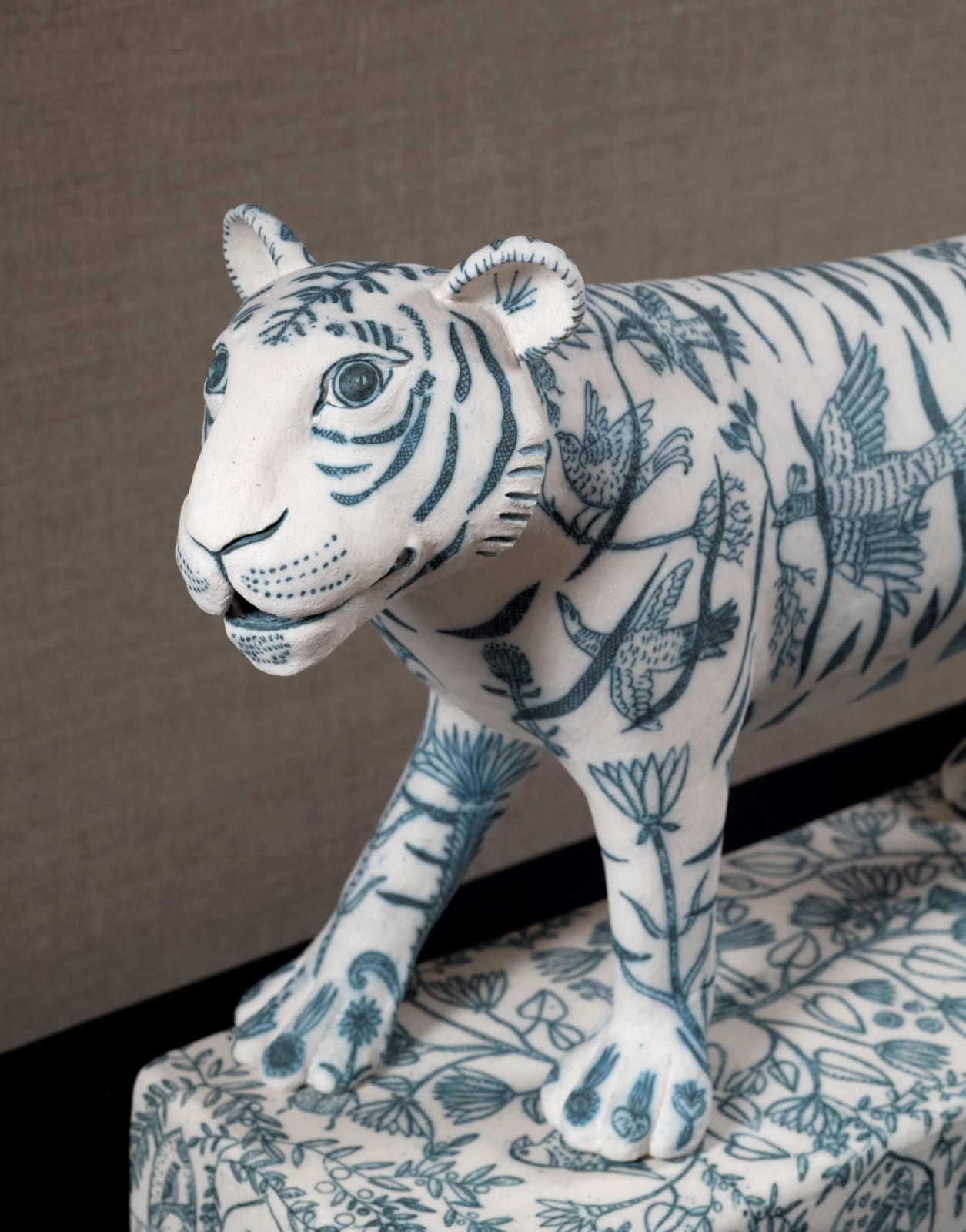 Georgina Warne, The Tiger on a Tree Planting Mission, 2023