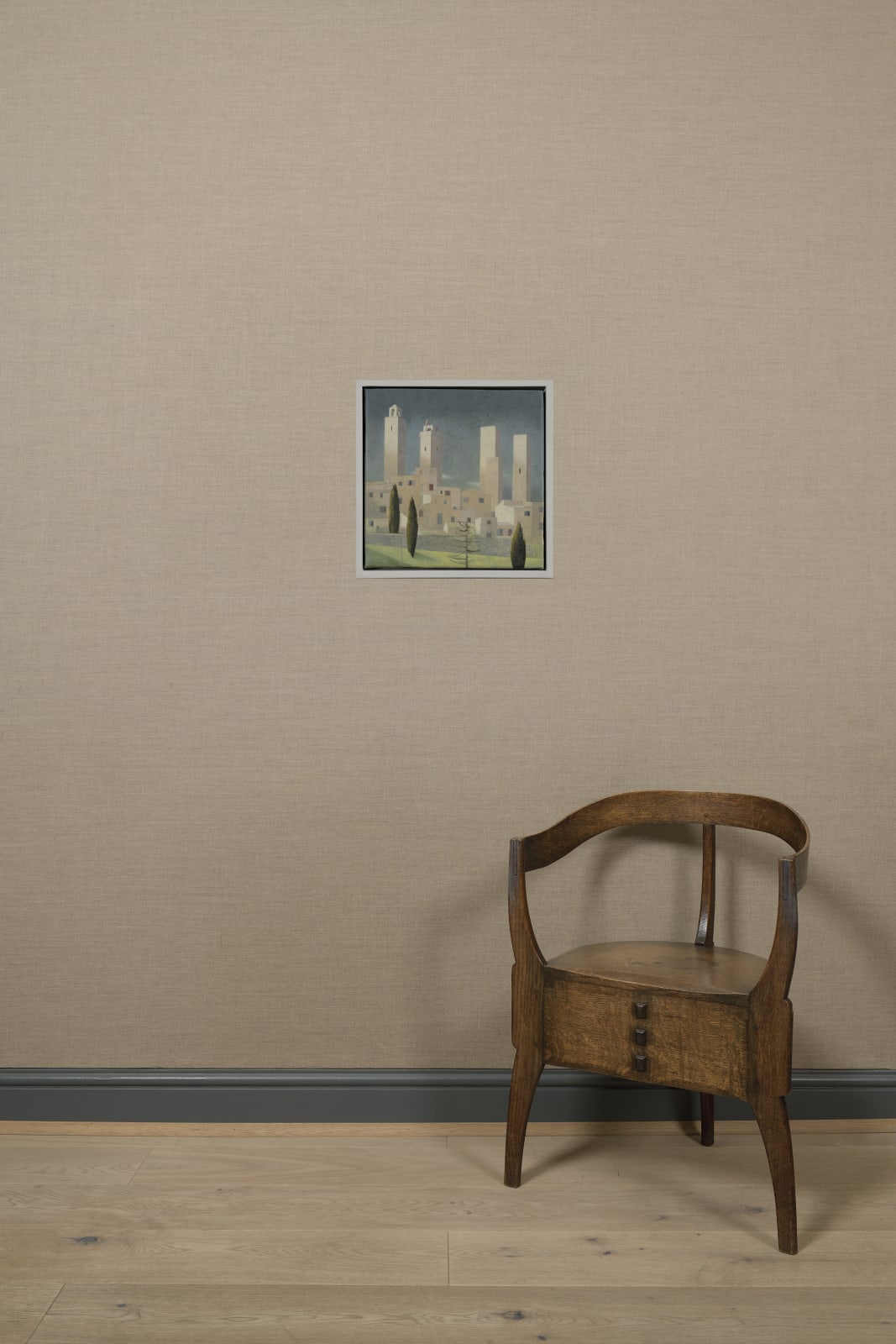 Tom Mabon, The Light that shines beneath the Moon. San Gimignano, 2020