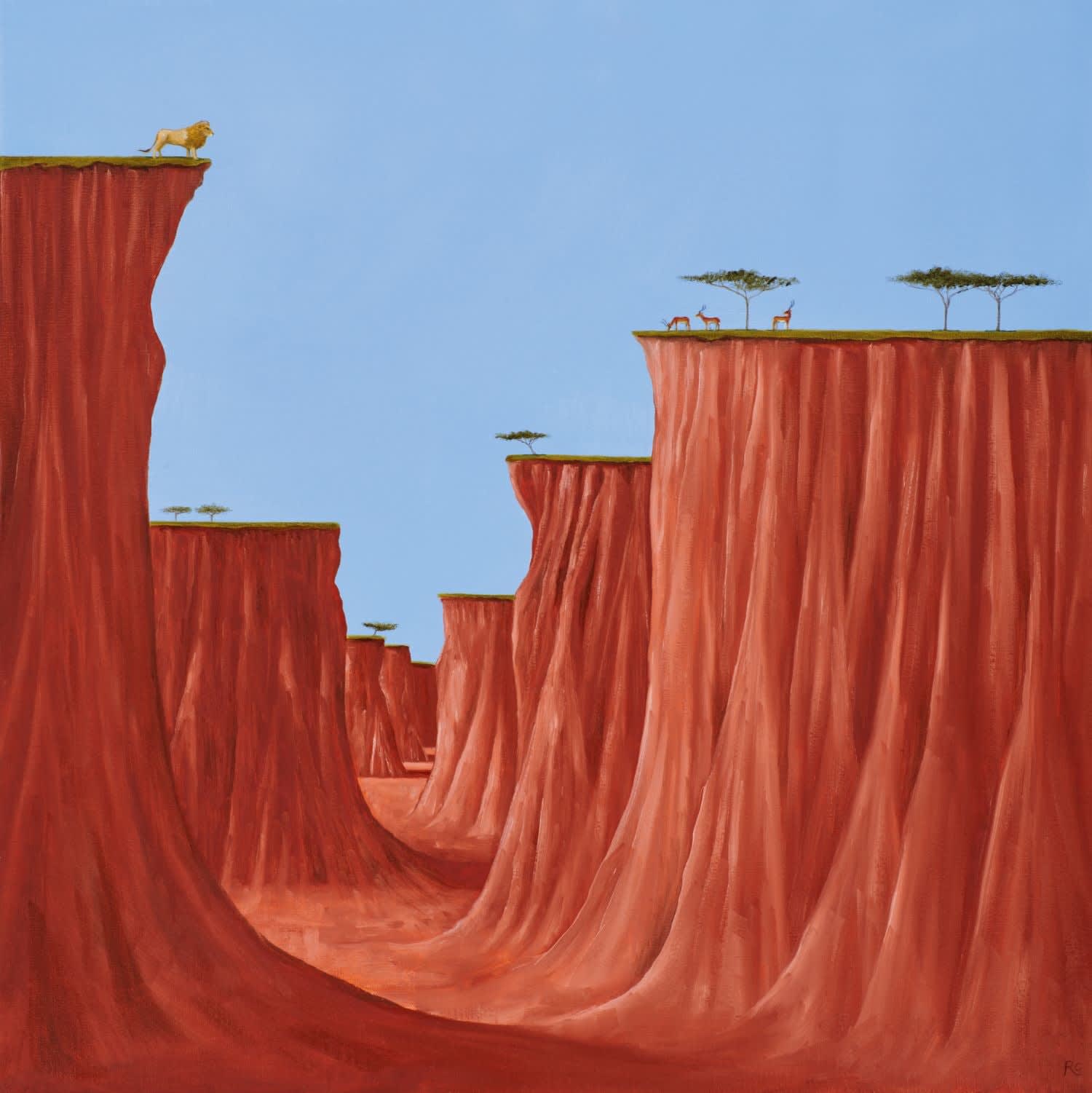 Rebecca Campbell, The Great Divide, 2024