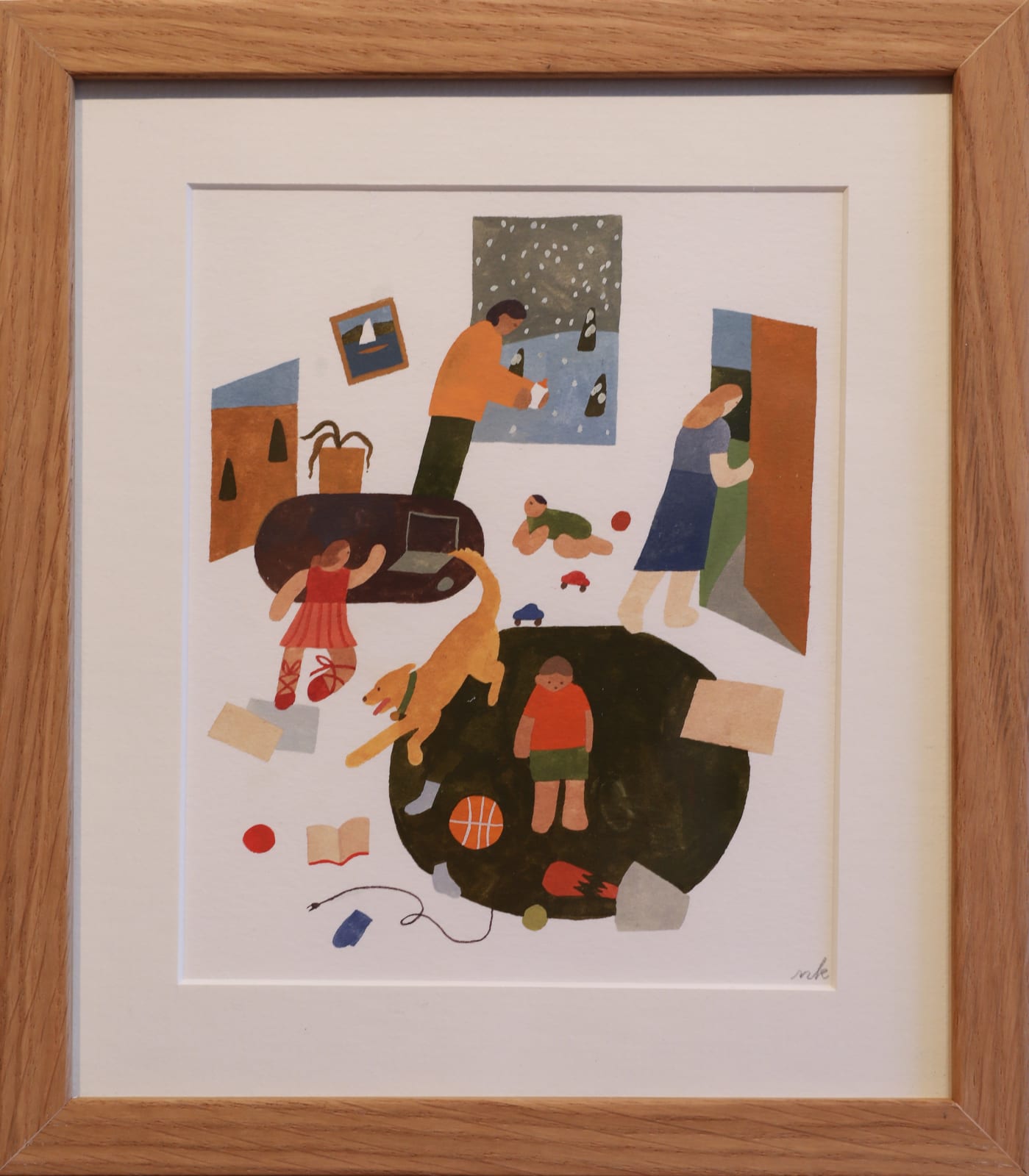 Mary Kirkpatrick, At Home