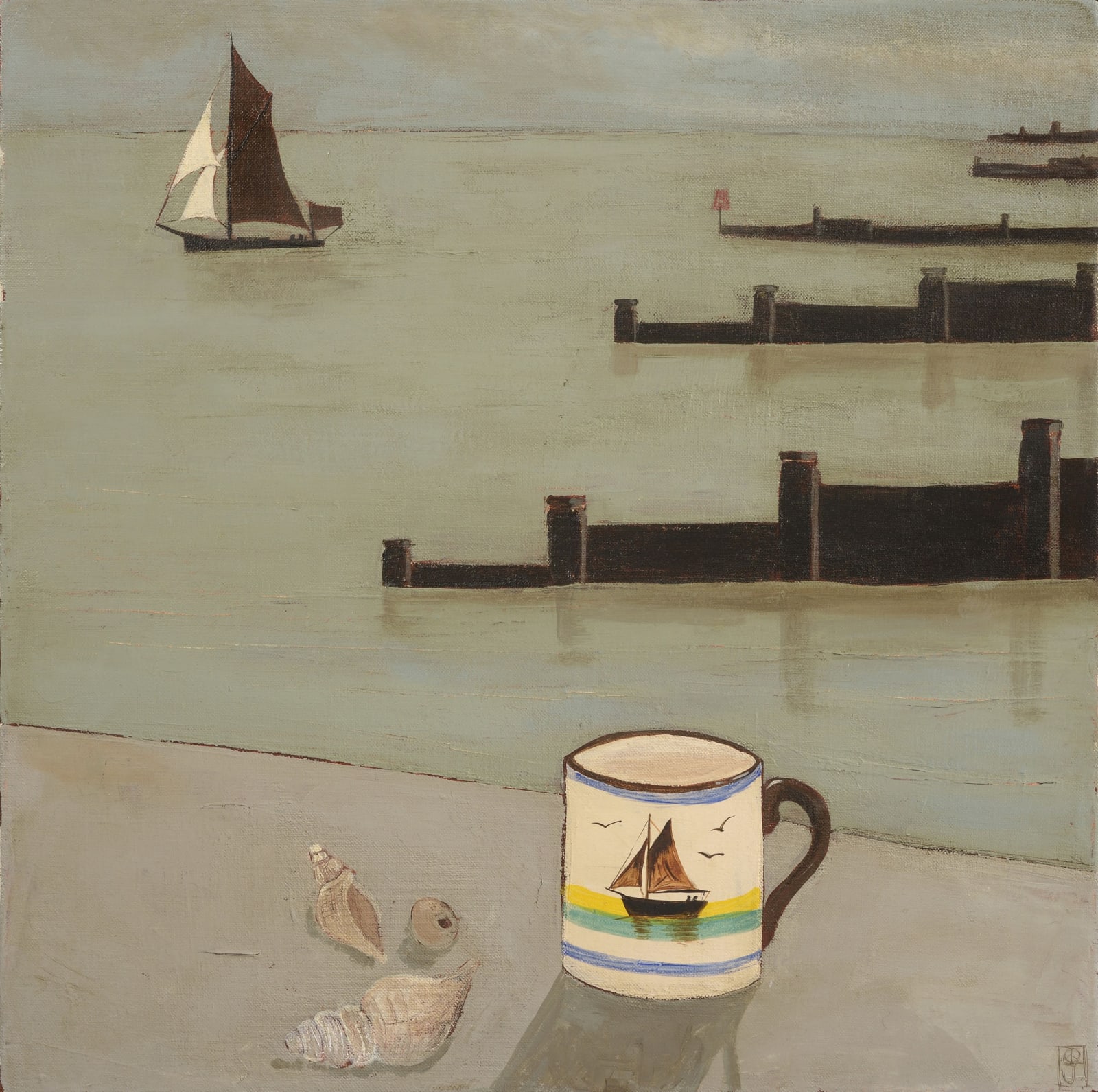 Jo Oakley, Boat, Cup and Shells
