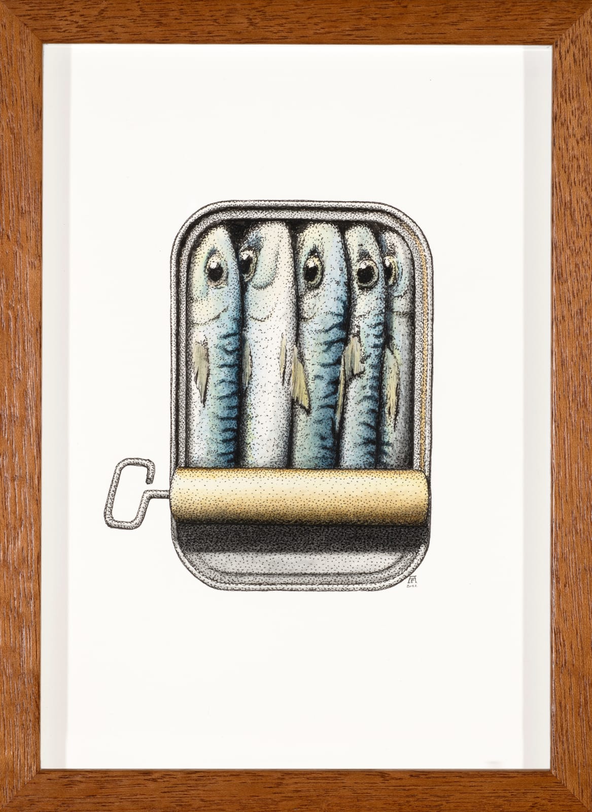 Angus Fisher, Sardine can #5, 2022