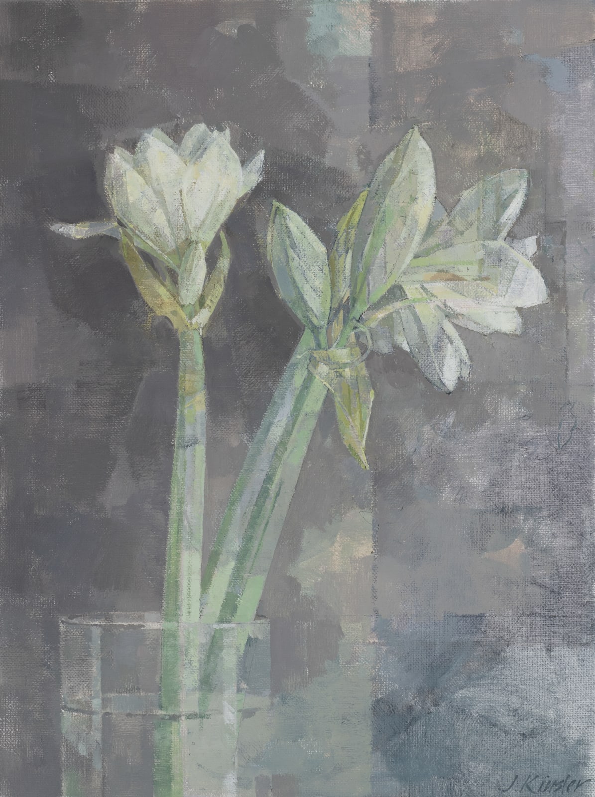 Jeannie Kinsler, White amaryllis , 2021