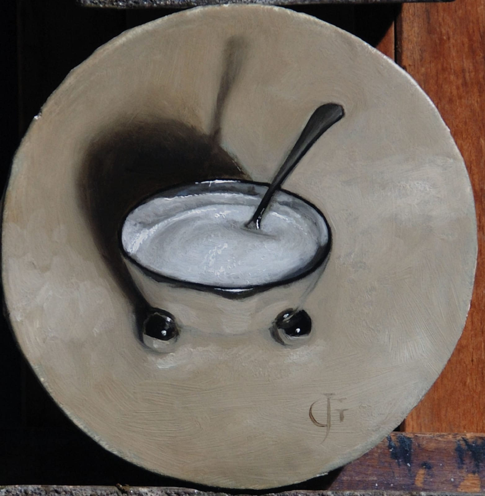 James Gillick, Silver Sugar Bowl with Spoon, 2015