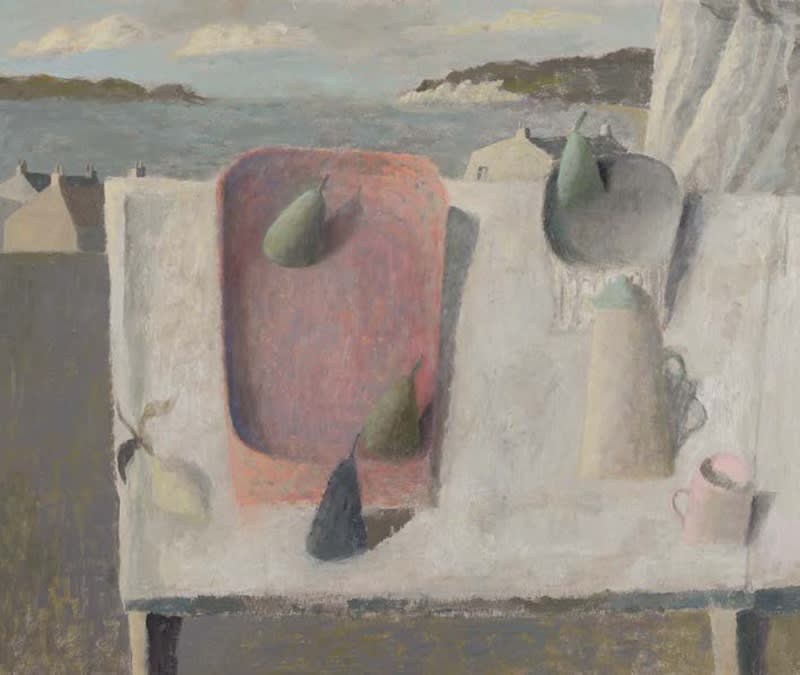 Nicholas Turner, Table with Pitcher and Pears