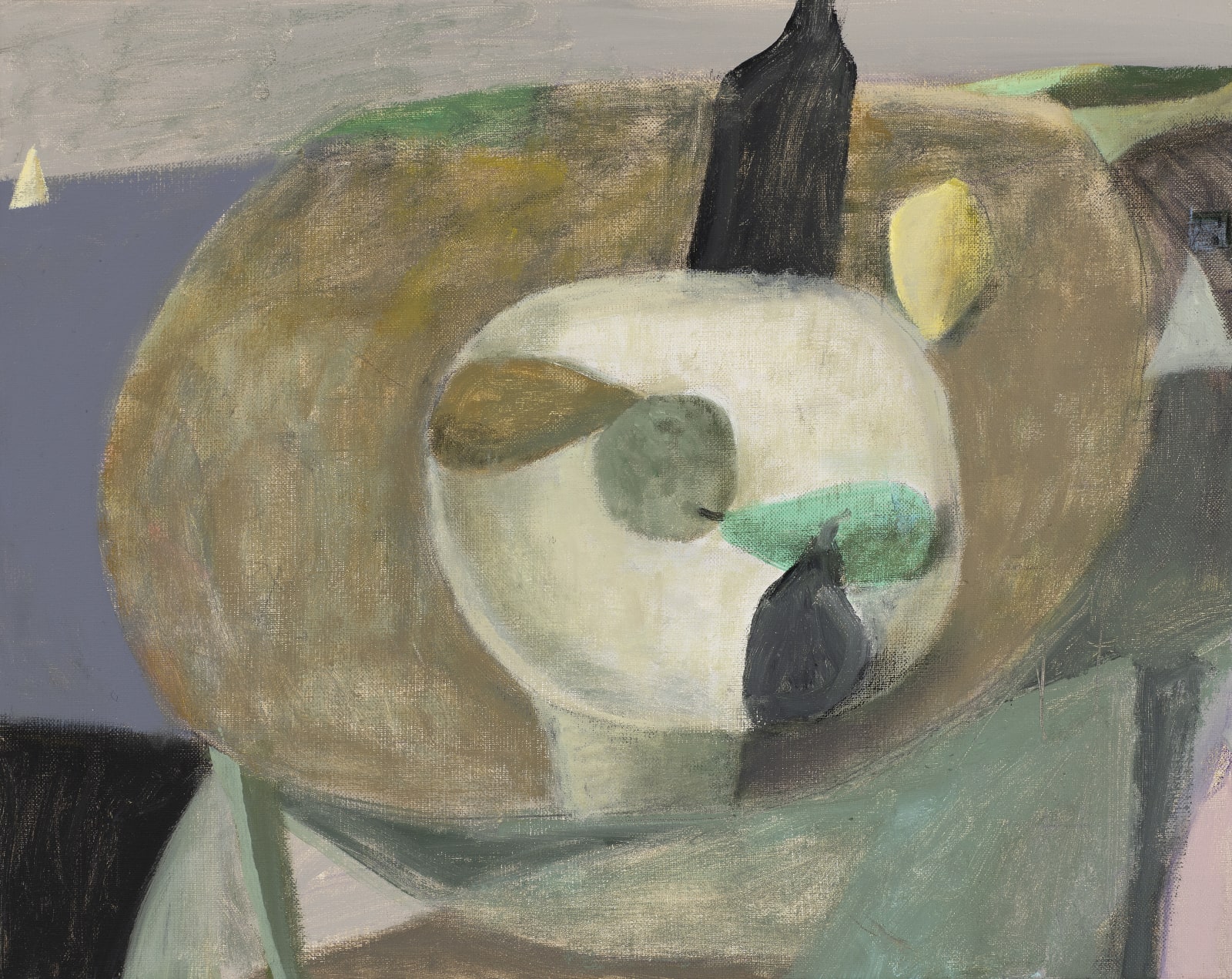 Nicholas Turner, Table with Headland, 2021