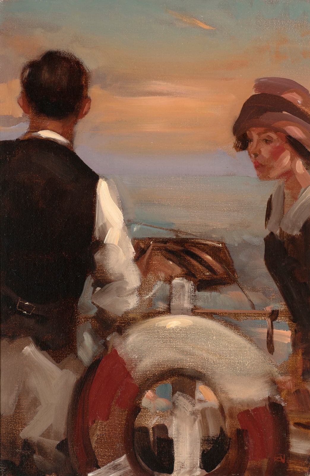 Alan Kingsbury, All at Sea