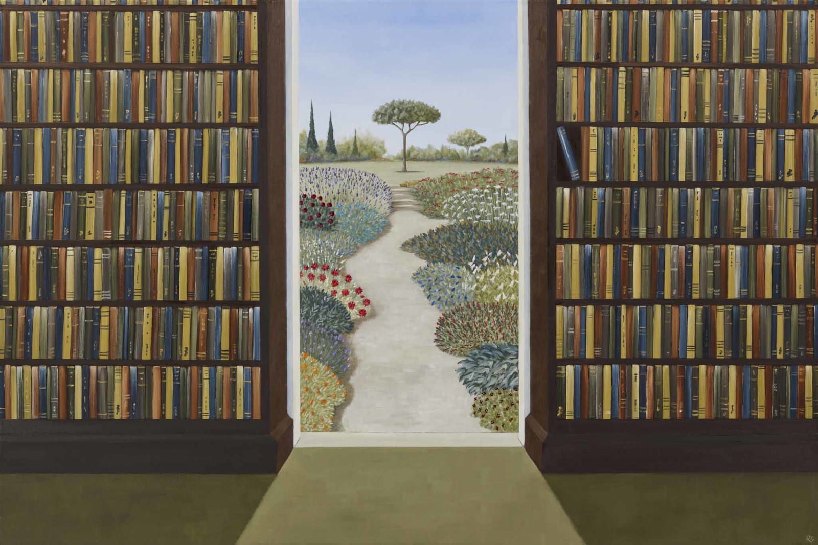 Rebecca Campbell, Life is Complete (If you have a garden and a library, you have everything you need – Cicero)