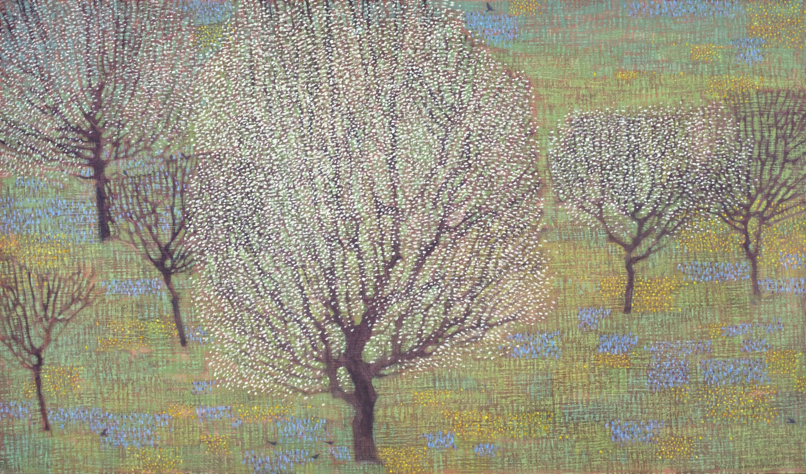 David Grossmann, Early Blossoms, 2022