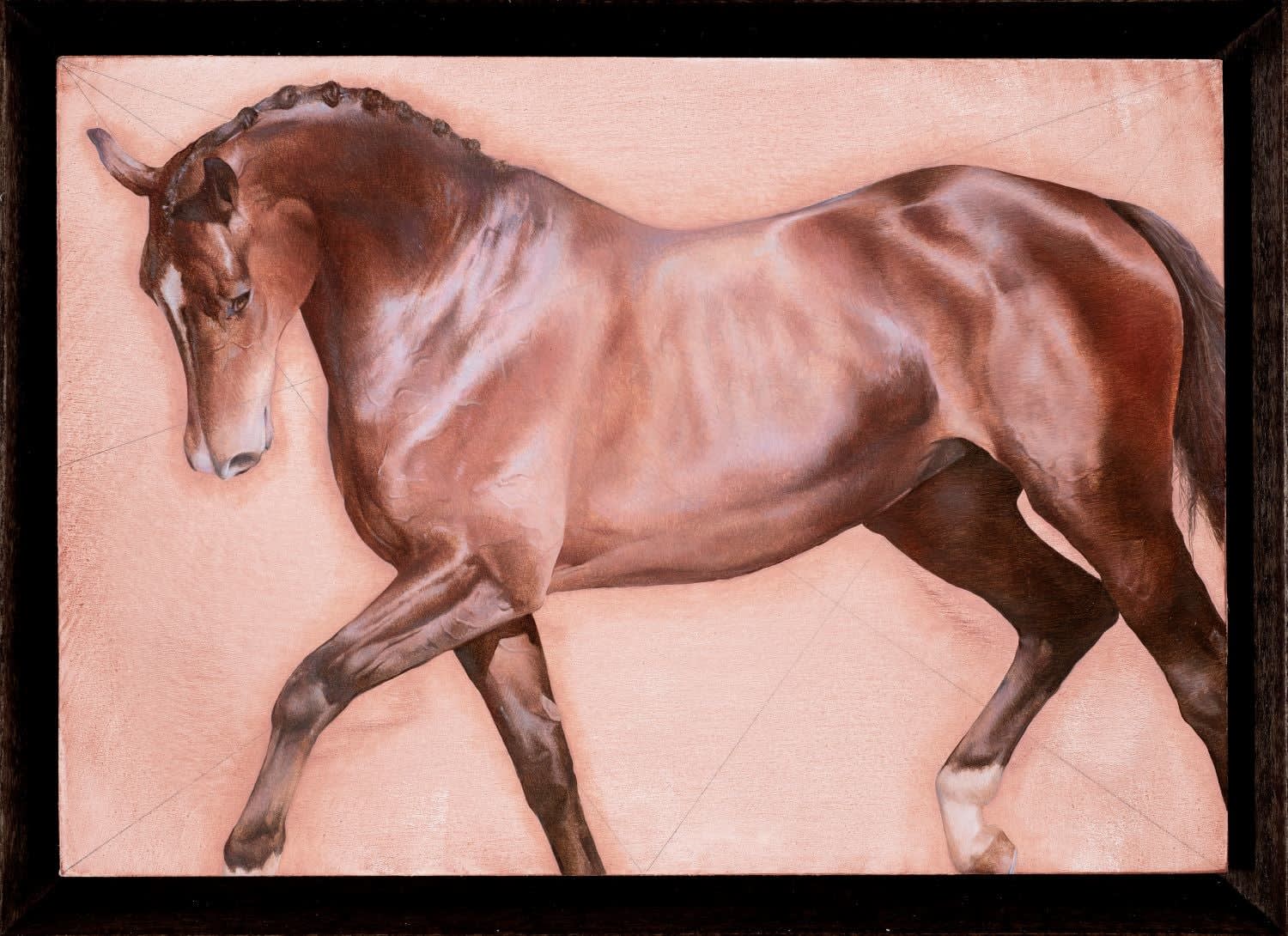 Joseph Black, Terpsichore (Indian Red) - Study II, 2025