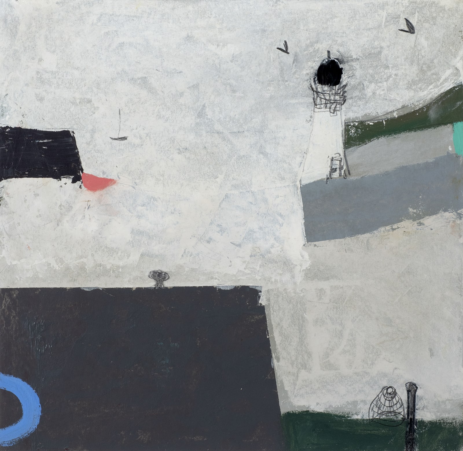 Nicholas Turner, White Lighthouse