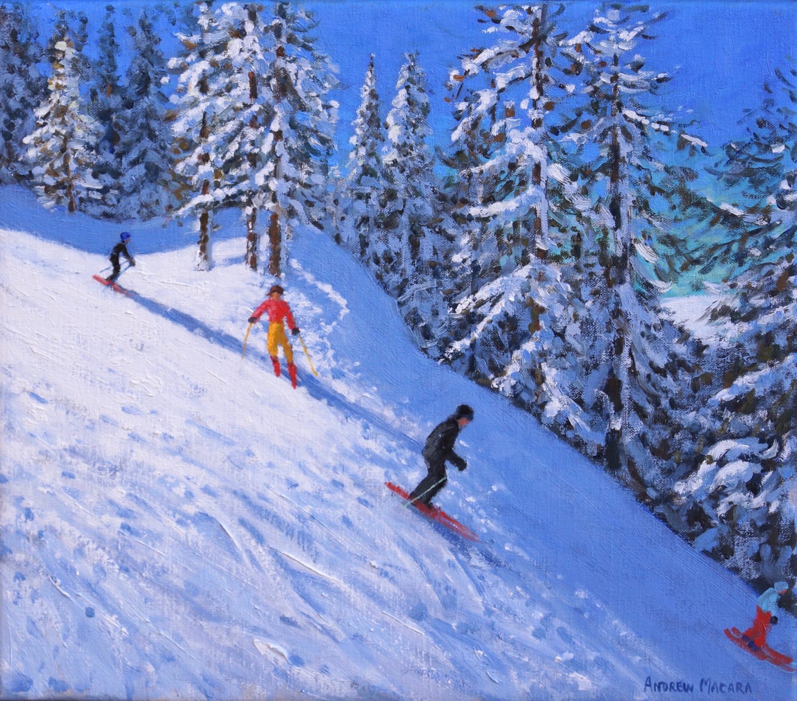 Andrew Macara, Steep Slope, Les Arcs, France